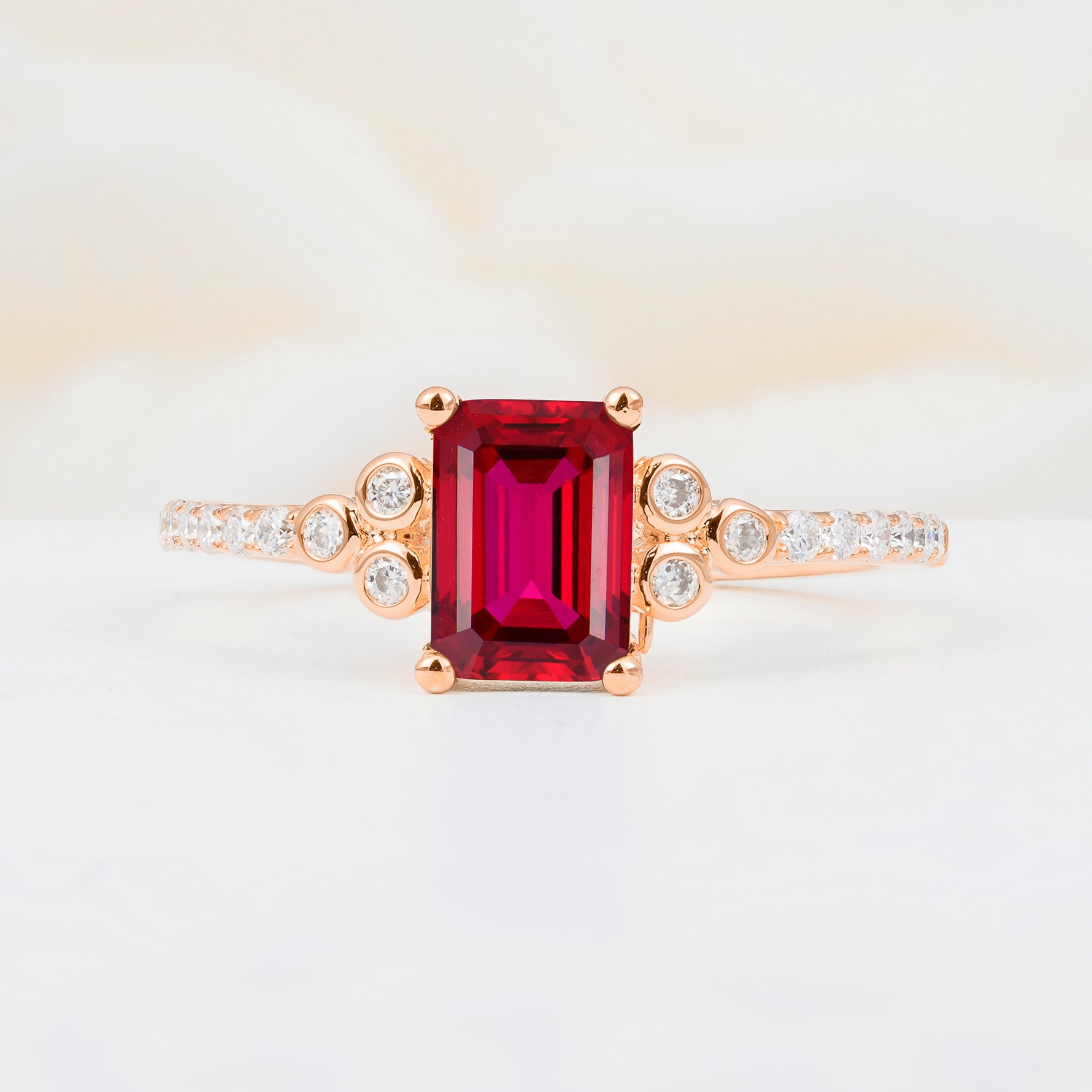 SR12519 Ruby Ring - Additional view