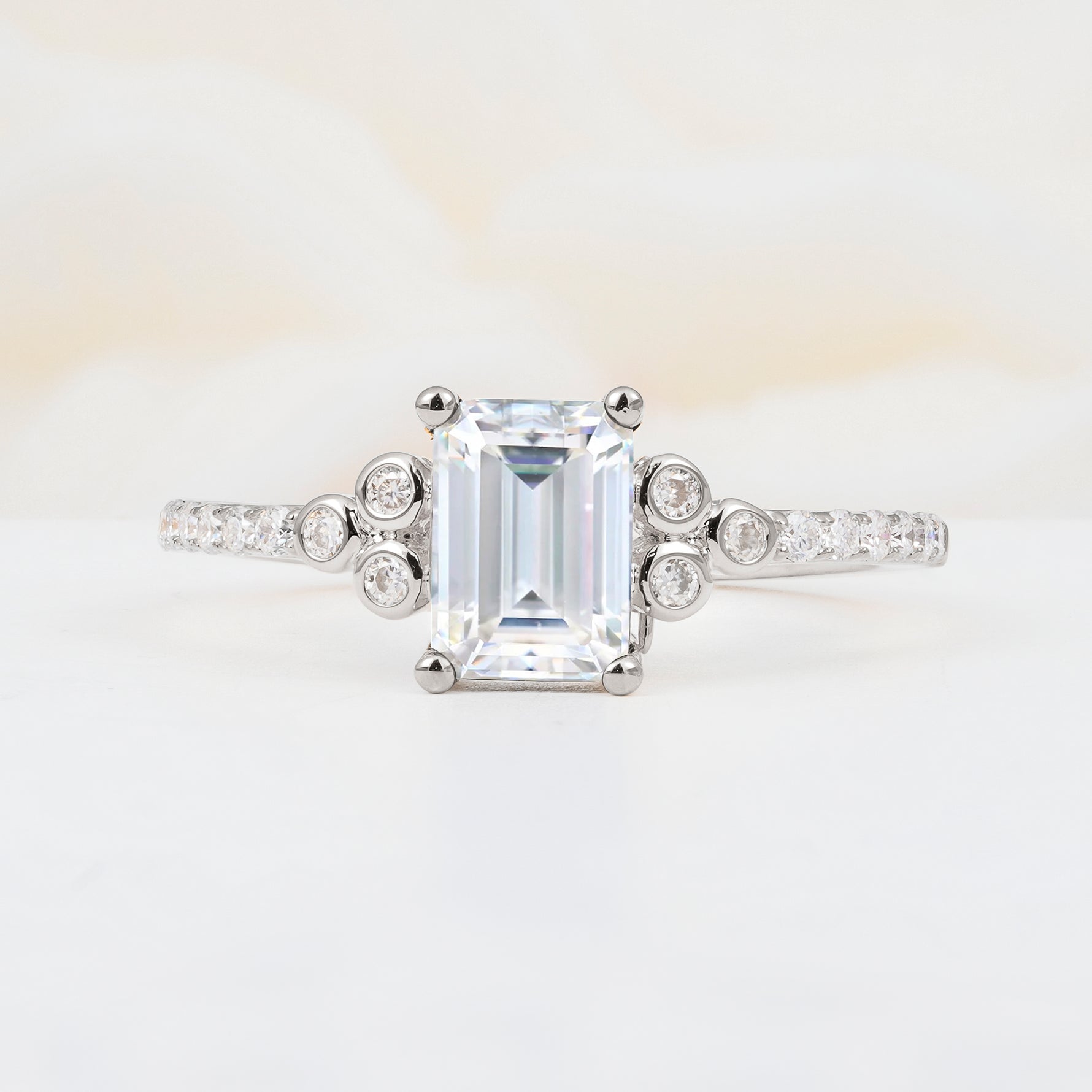 SR12519 Moissanite Ring - Additional view