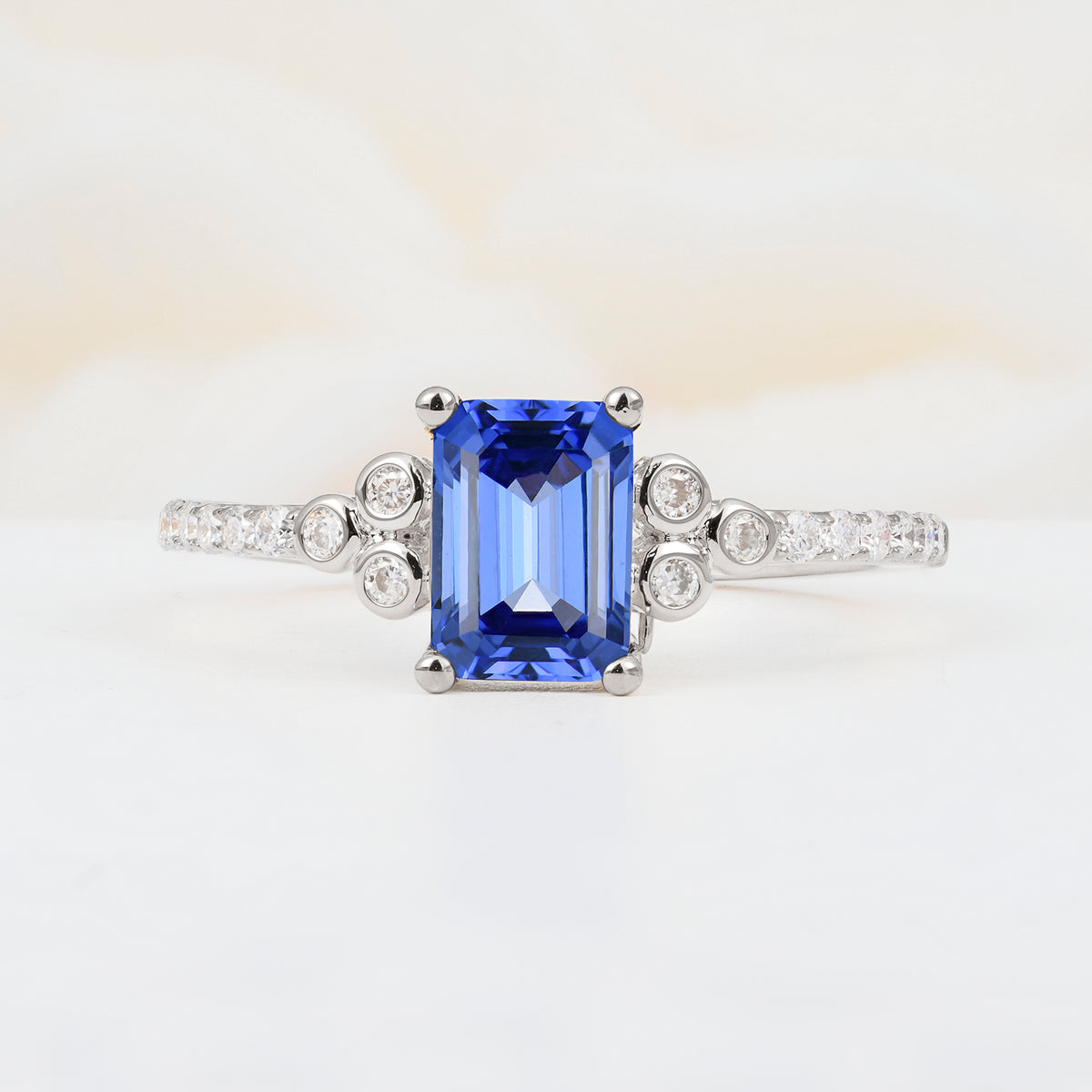 SR12519 Sapphire Ring - Additional view
