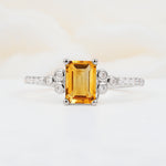 SR12519 Citrine Ring - Additional view
