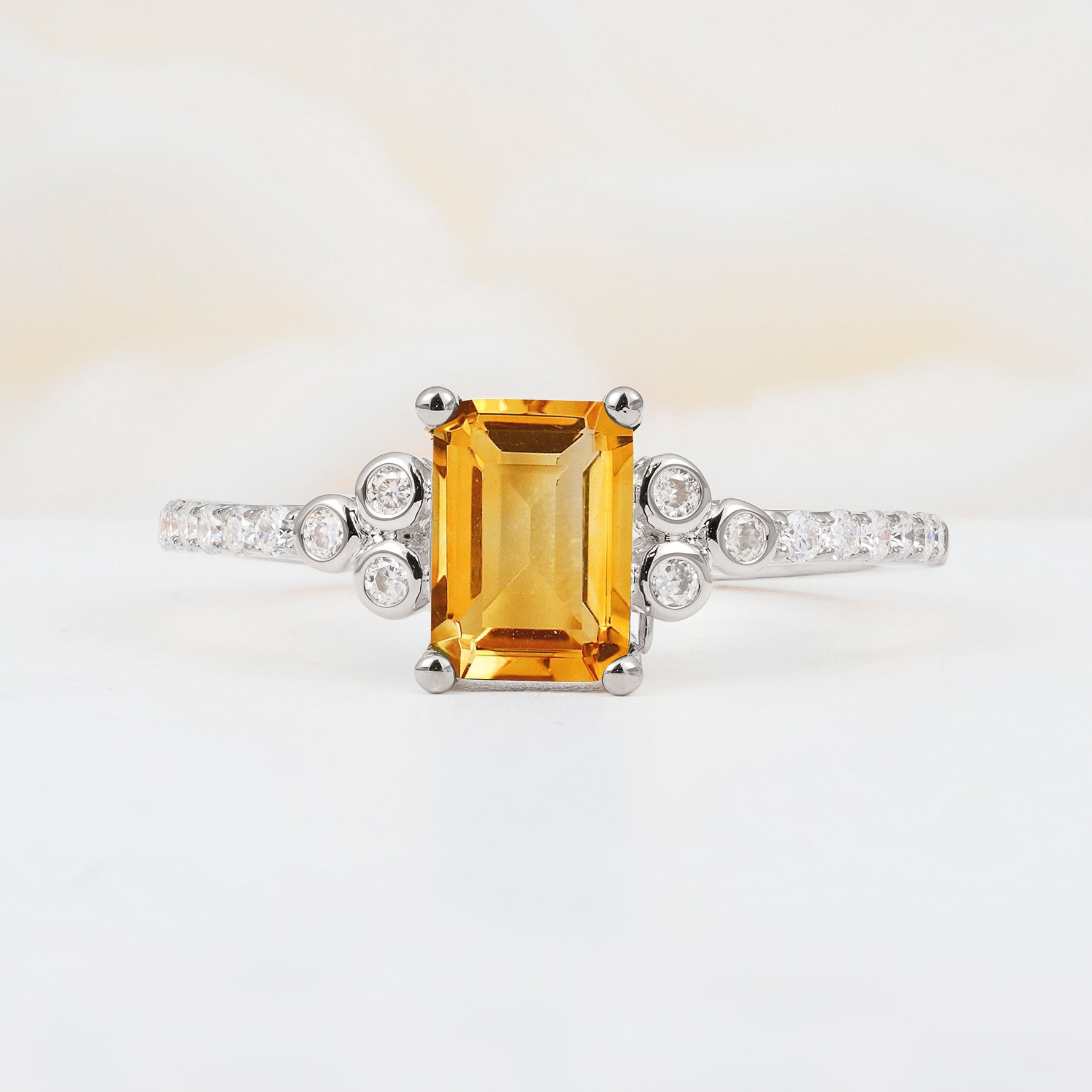 SR12519 Citrine Ring - Additional view