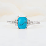 SR12519 Turquoise Ring - Additional view