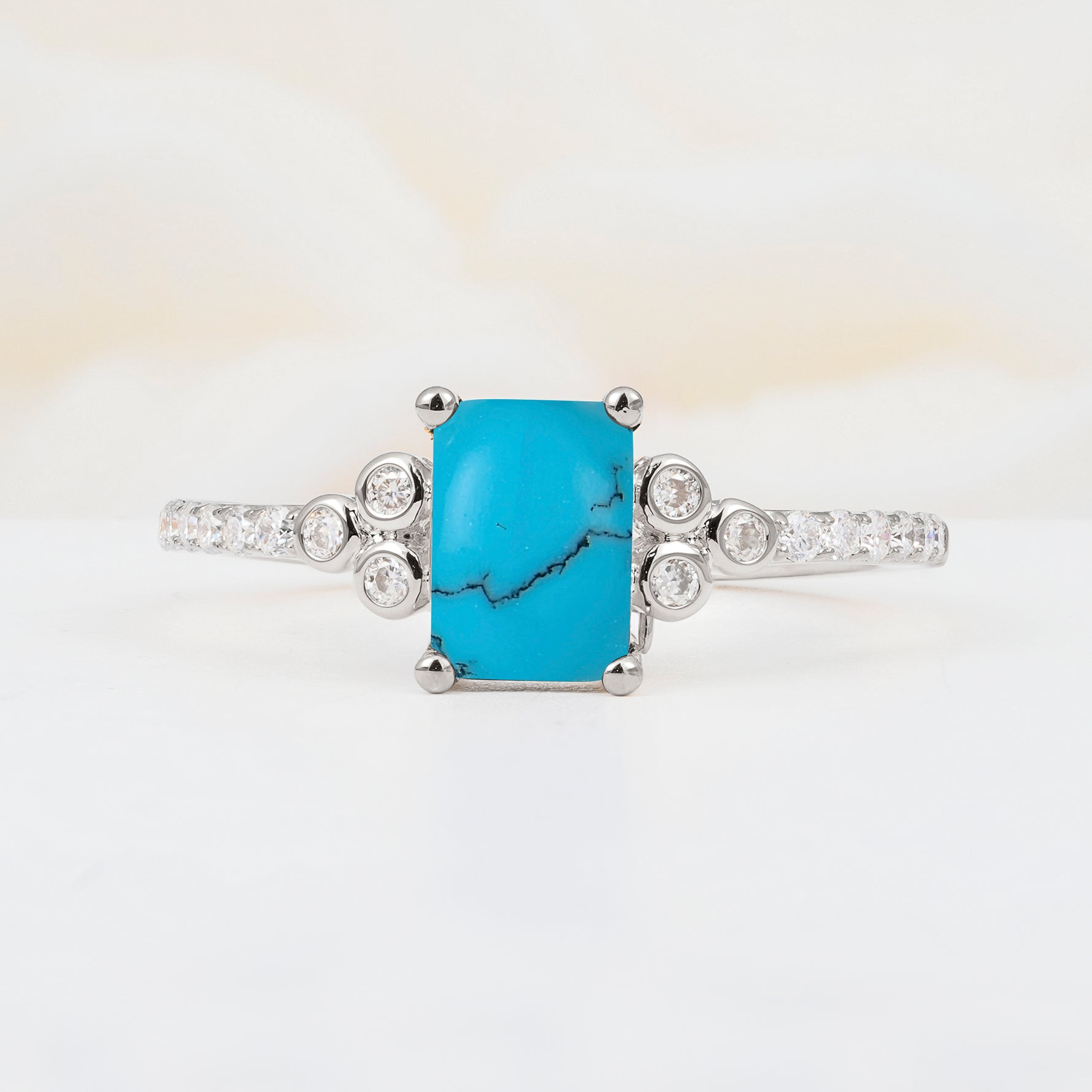 SR12519 Turquoise Ring - Additional view