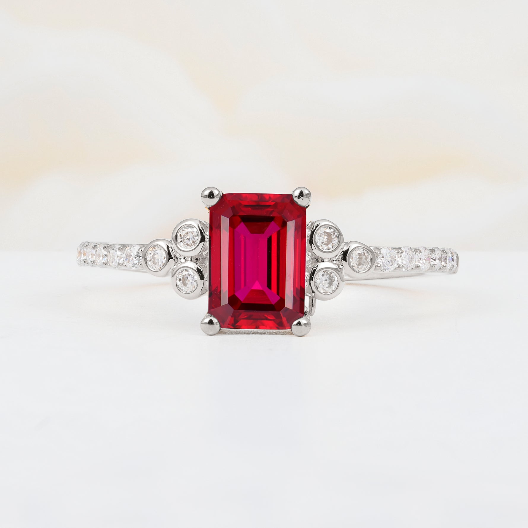 SR12519 Ruby Ring - Additional view