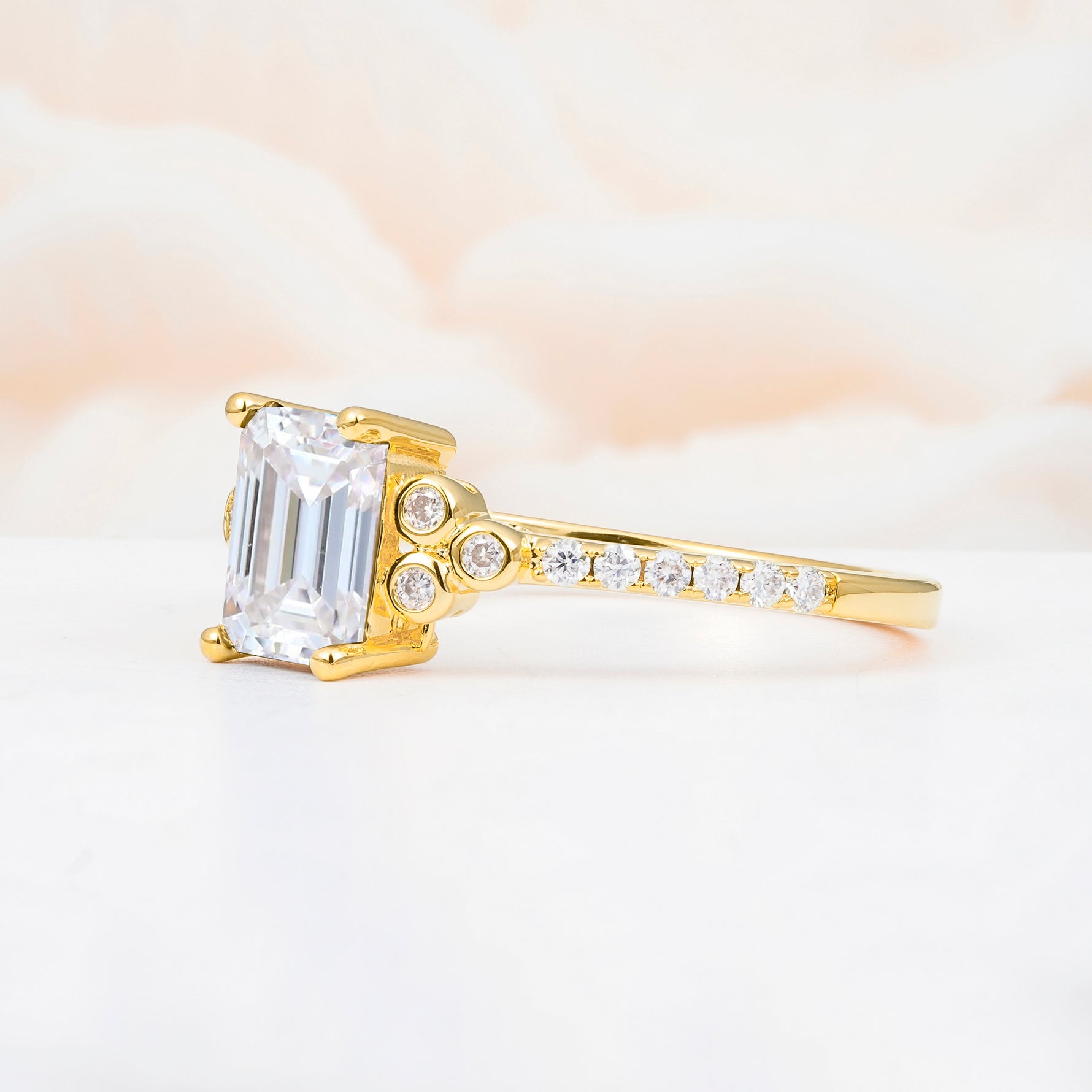 SR12519 Moissanite Ring - Additional view