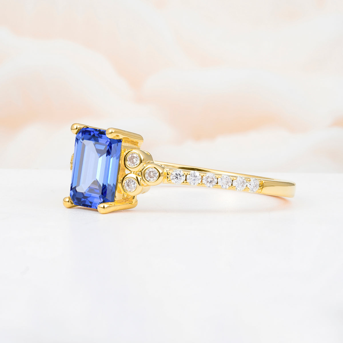 SR12519 Sapphire Ring - Additional view