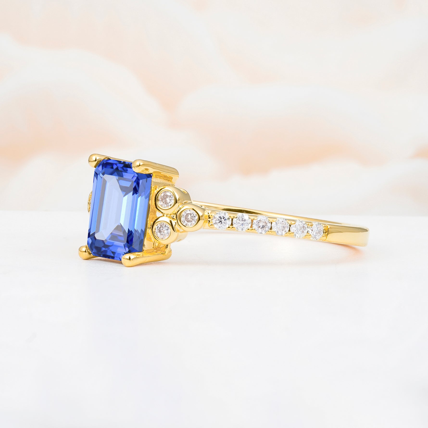 SR12519 Sapphire Ring - Additional view