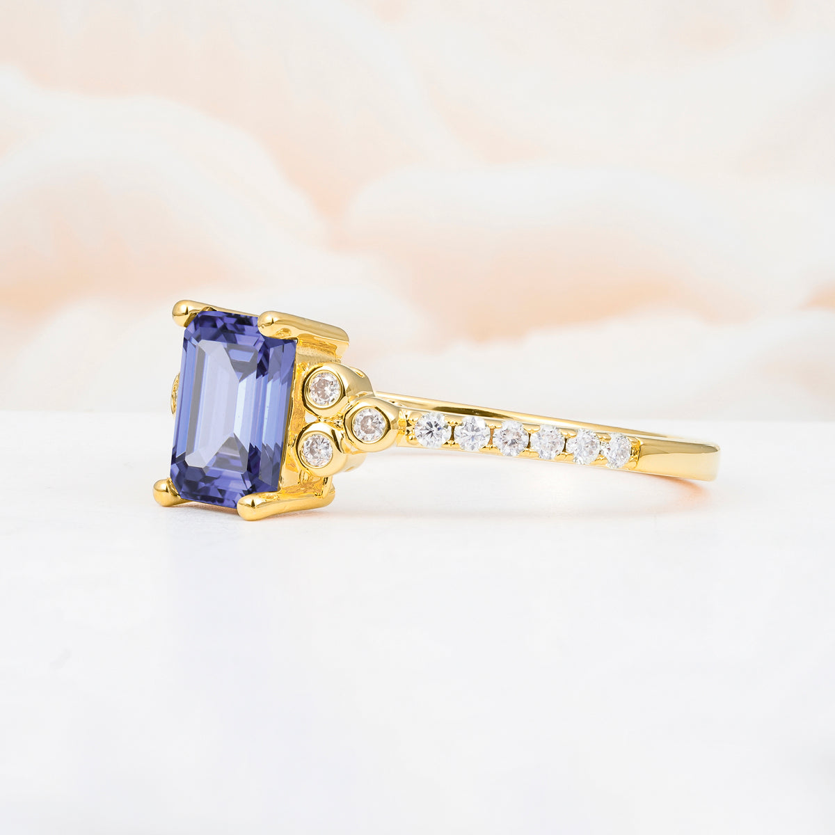 SR12519 Tanzanite Ring - Additional view