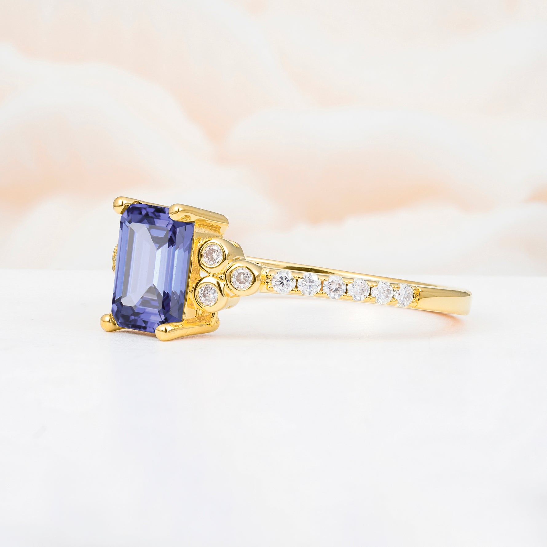 SR12519 Tanzanite Ring - Additional view