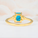 SR12519 Turquoise Ring - Additional view