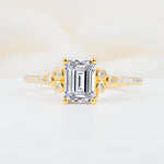 SR12519 Lab Diamond Ring - Yellow-Gold