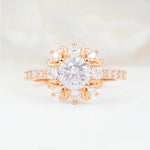 SR12539 Moissanite Ring - Additional view
