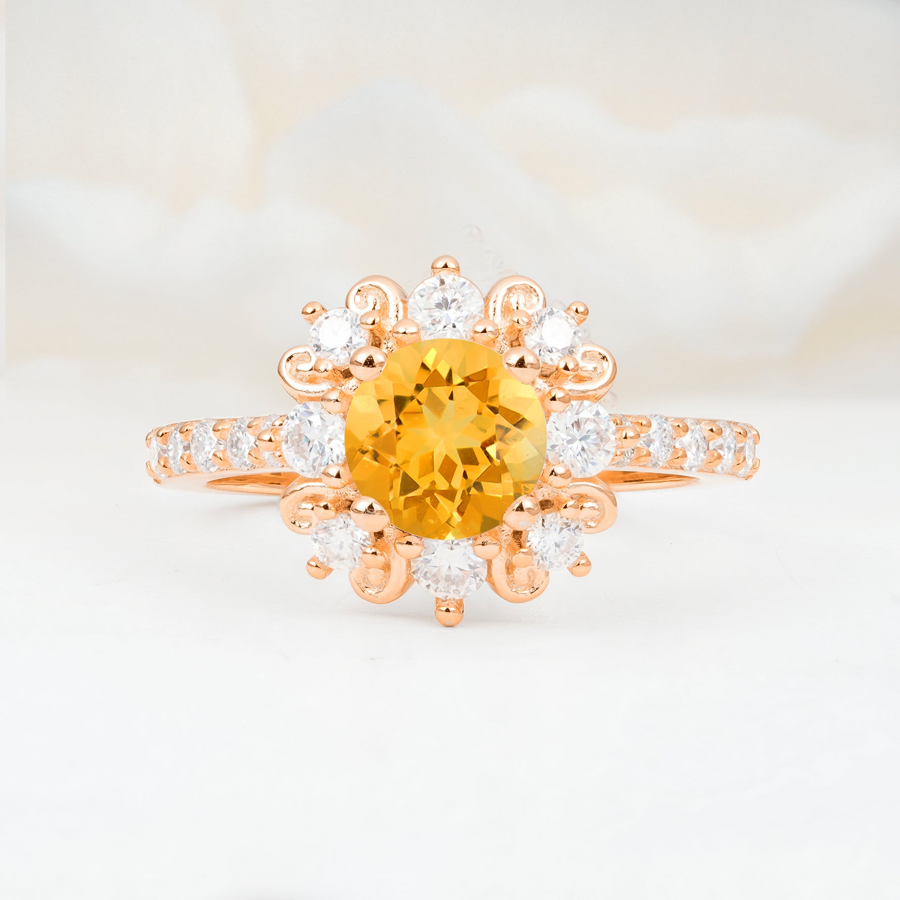 SR12539 Citrine Ring - Additional view