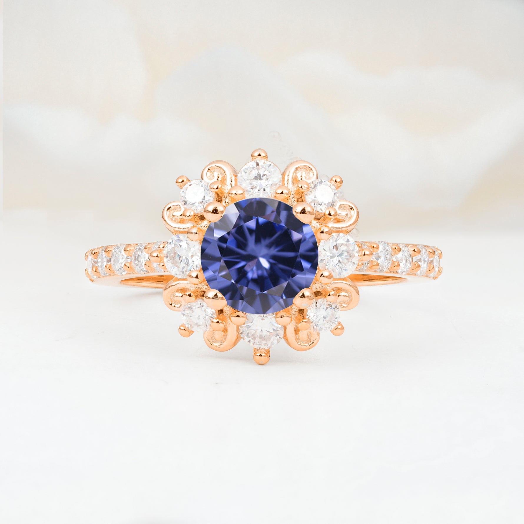SR12539 Tanzanite Ring - Additional view