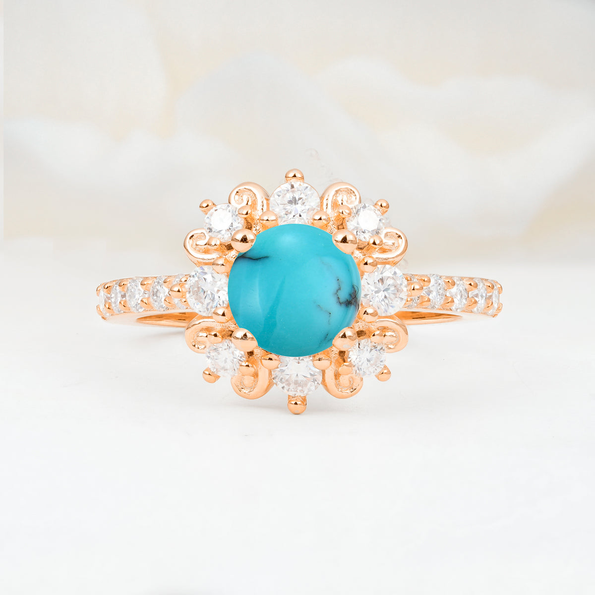 SR12539 Turquoise Ring - Additional view