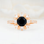SR12539 Black Onyx Ring - Additional view