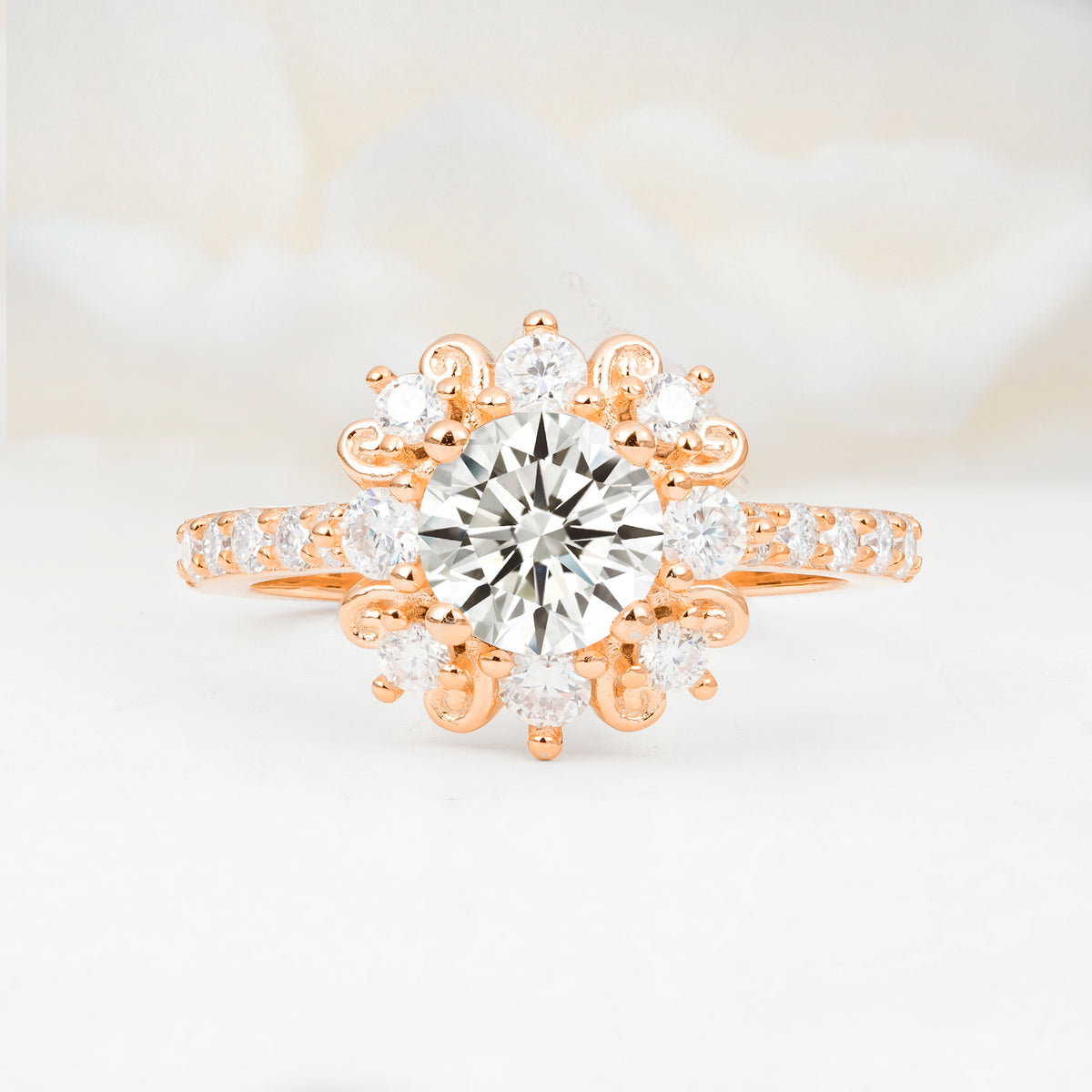 SR12539 Lab Diamond Ring - Additional view