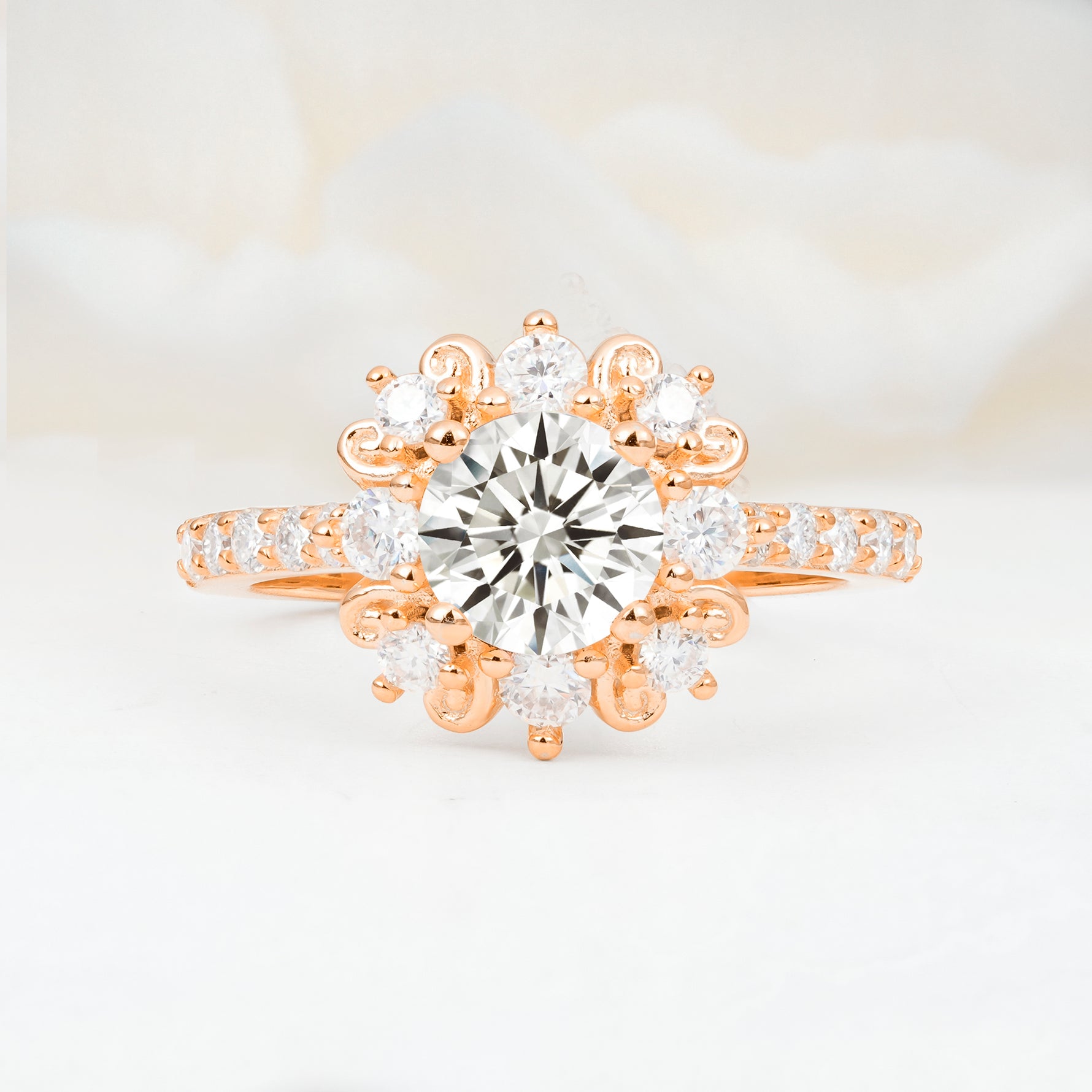 SR12539 Lab Diamond Ring - Additional view