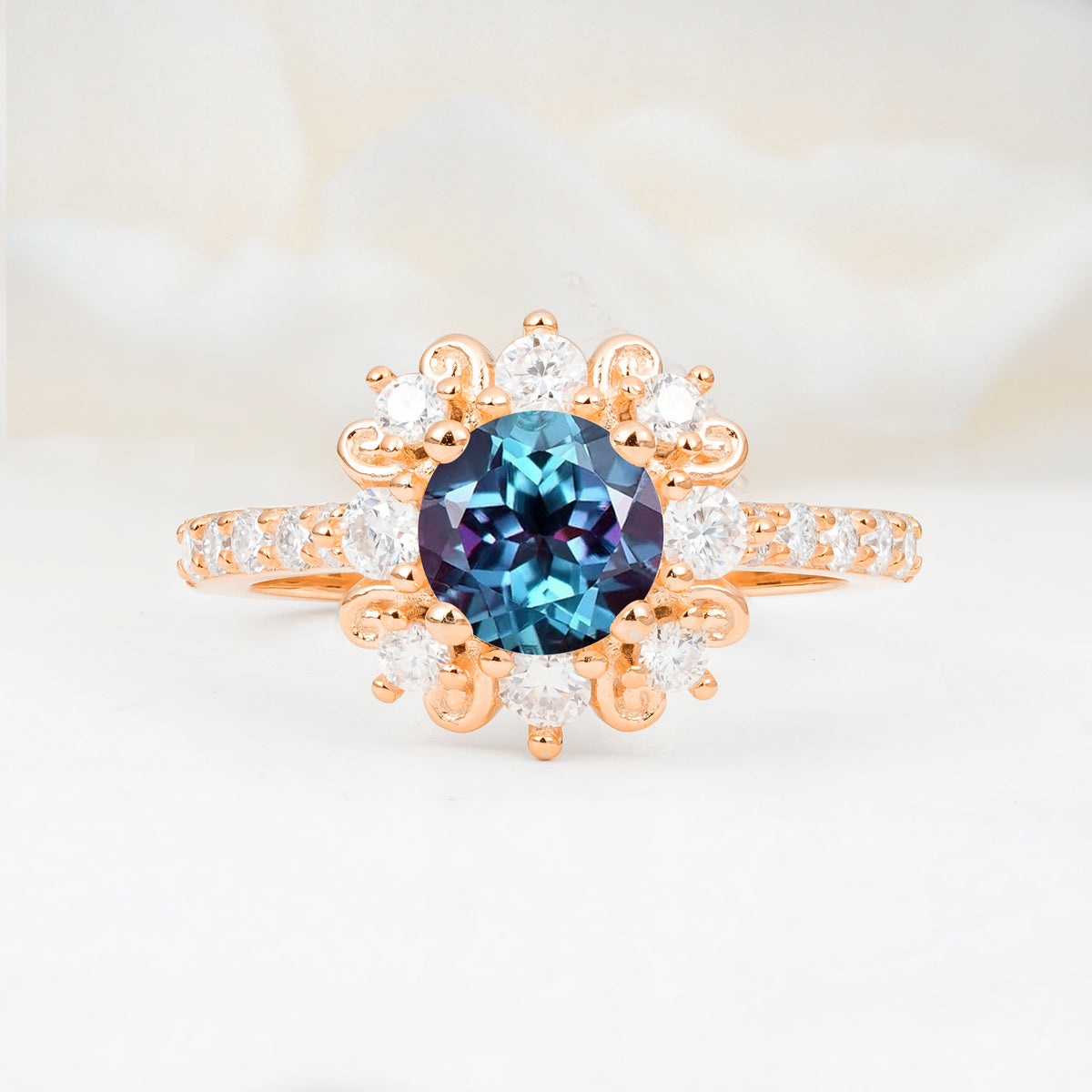 SR12539 Alexandrite Ring - Additional view