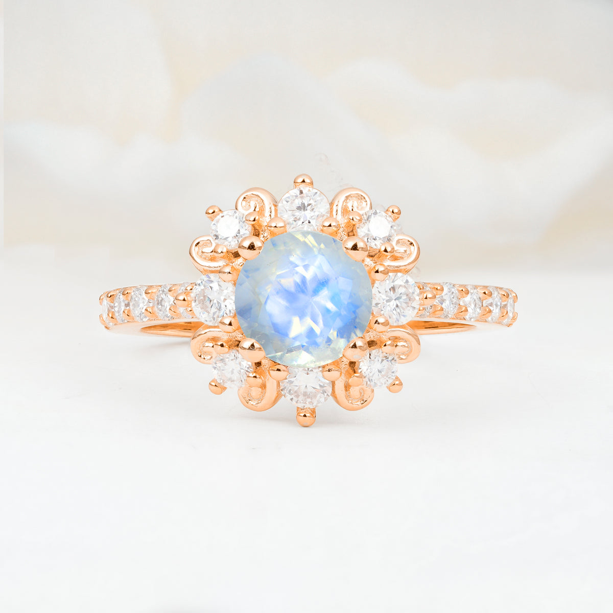 SR12539 Moonstone Ring - Additional view
