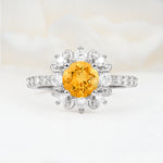 SR12539 Citrine Ring - Additional view