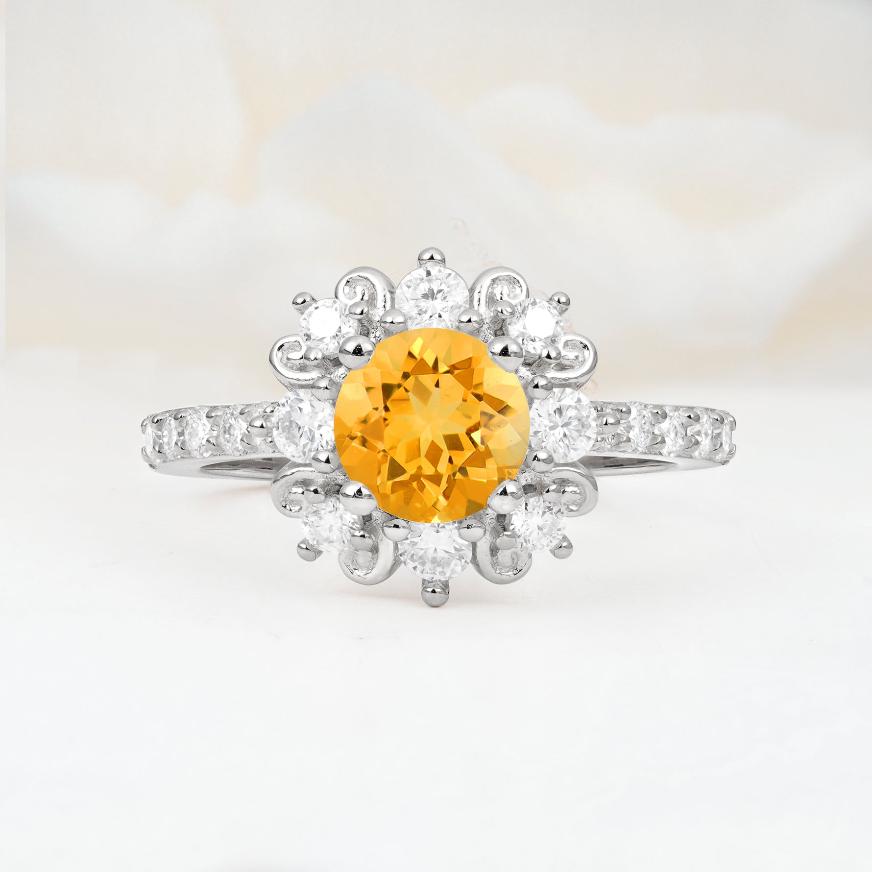 SR12539 Citrine Ring - Additional view