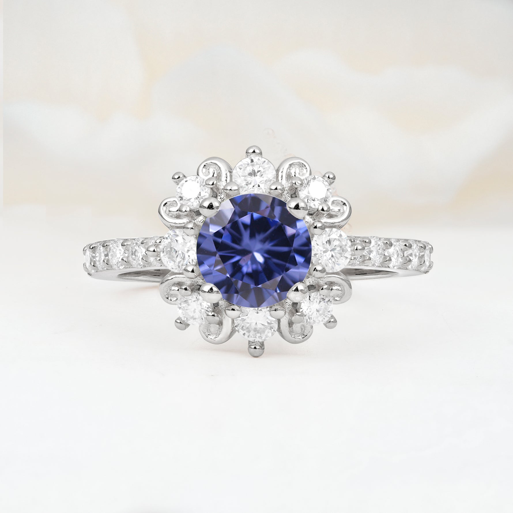 SR12539 Tanzanite Ring - Additional view