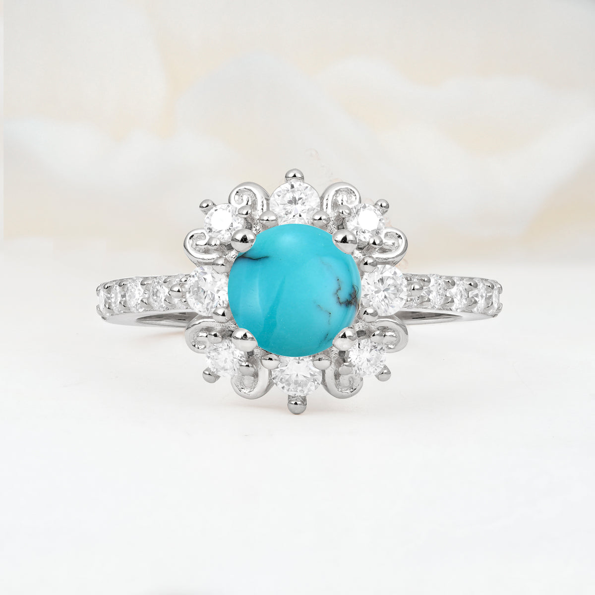SR12539 Turquoise Ring - Additional view