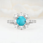SR12539 Turquoise Ring - Additional view
