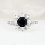 SR12539 Black Onyx Ring - Additional view