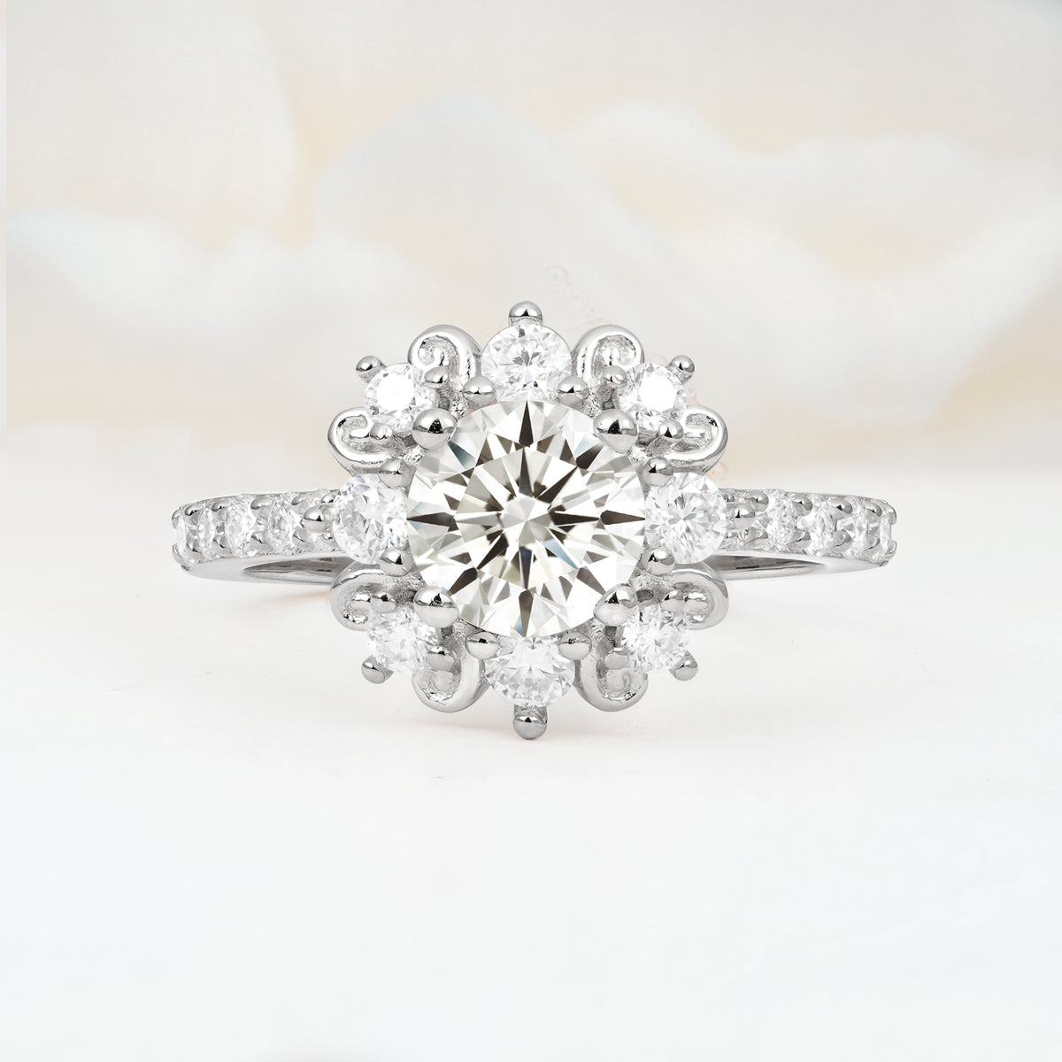 SR12539 Lab Diamond Ring - Additional view