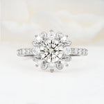 SR12539 Lab Diamond Ring - Additional view