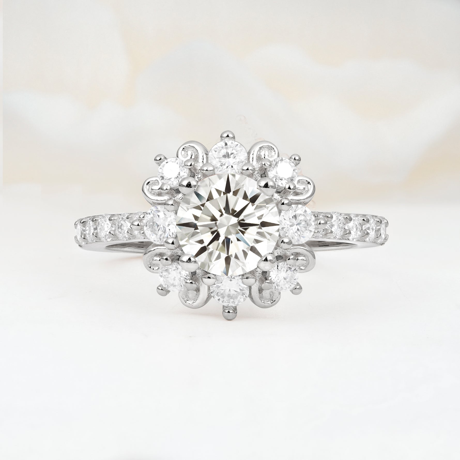SR12539 Lab Diamond Ring - Additional view