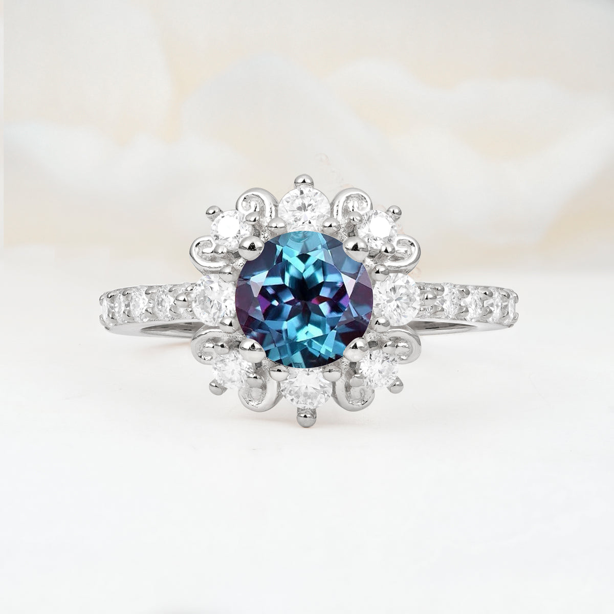 SR12539 Alexandrite Ring - Additional view