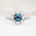 SR12539 Alexandrite Ring - Additional view