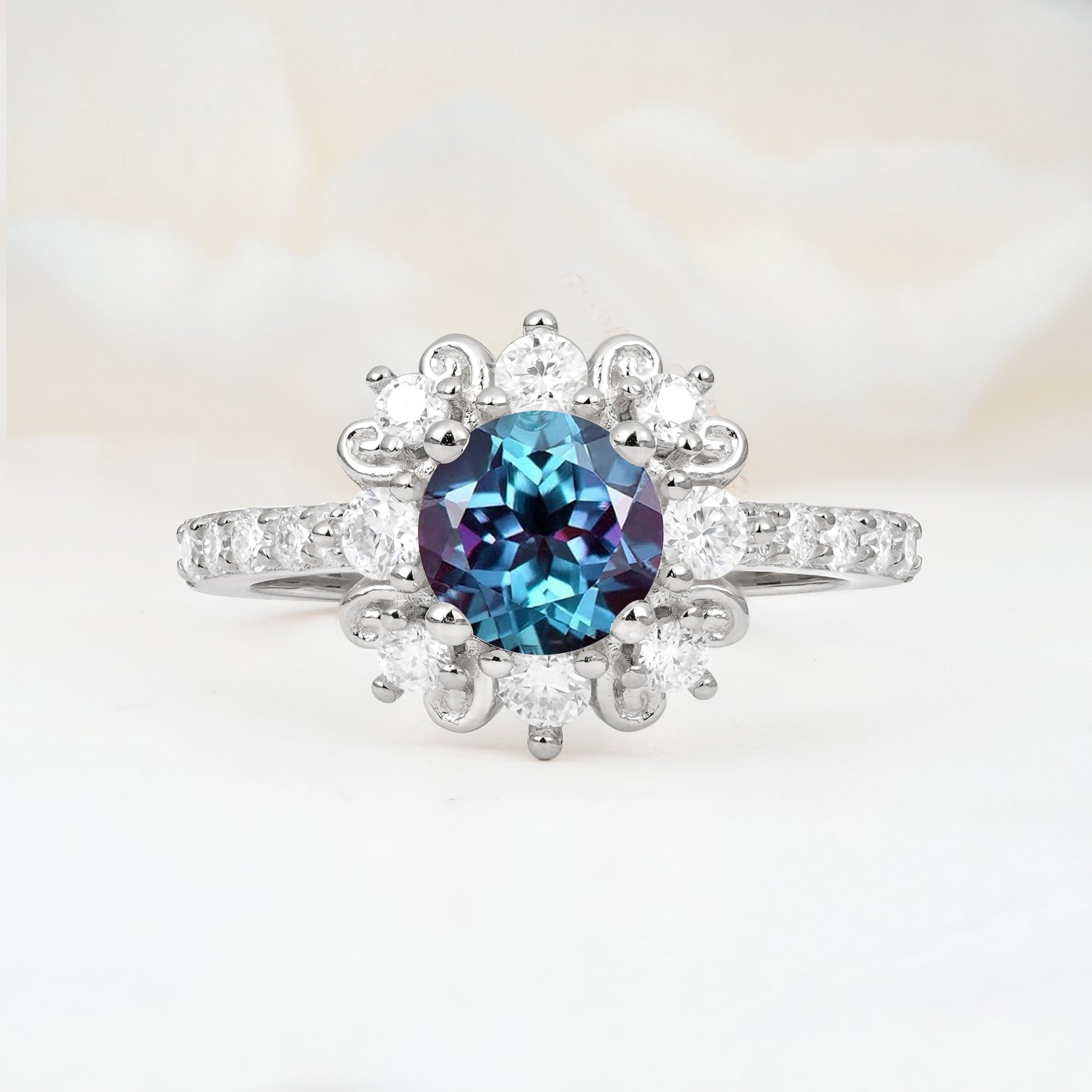 SR12539 Alexandrite Ring - Additional view