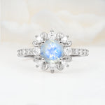 SR12539 Moonstone Ring - Additional view