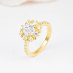 SR12539 Moissanite Ring - Additional view