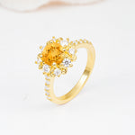 SR12539 Citrine Ring - Additional view