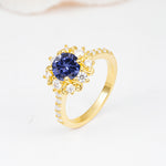 SR12539 Tanzanite Ring - Additional view