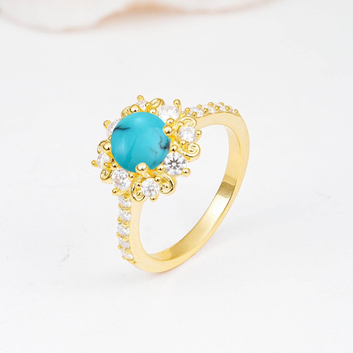 SR12539 Turquoise Ring - Additional view