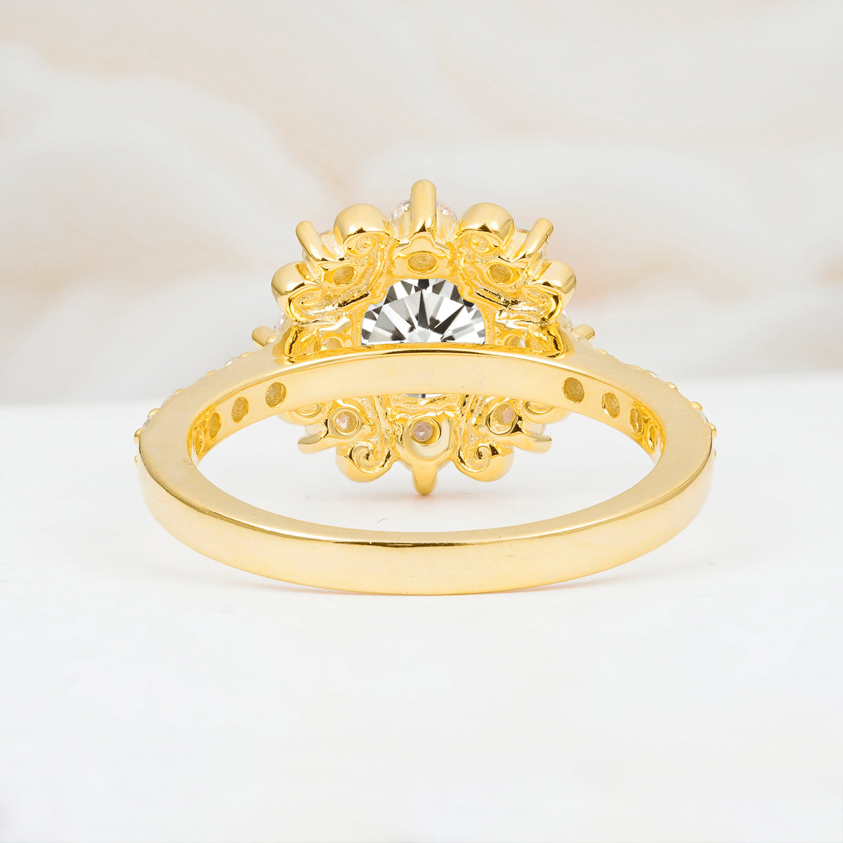 SR12539 Lab Diamond Ring - Additional view