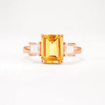 SR12583 Citrine Ring - Additional view