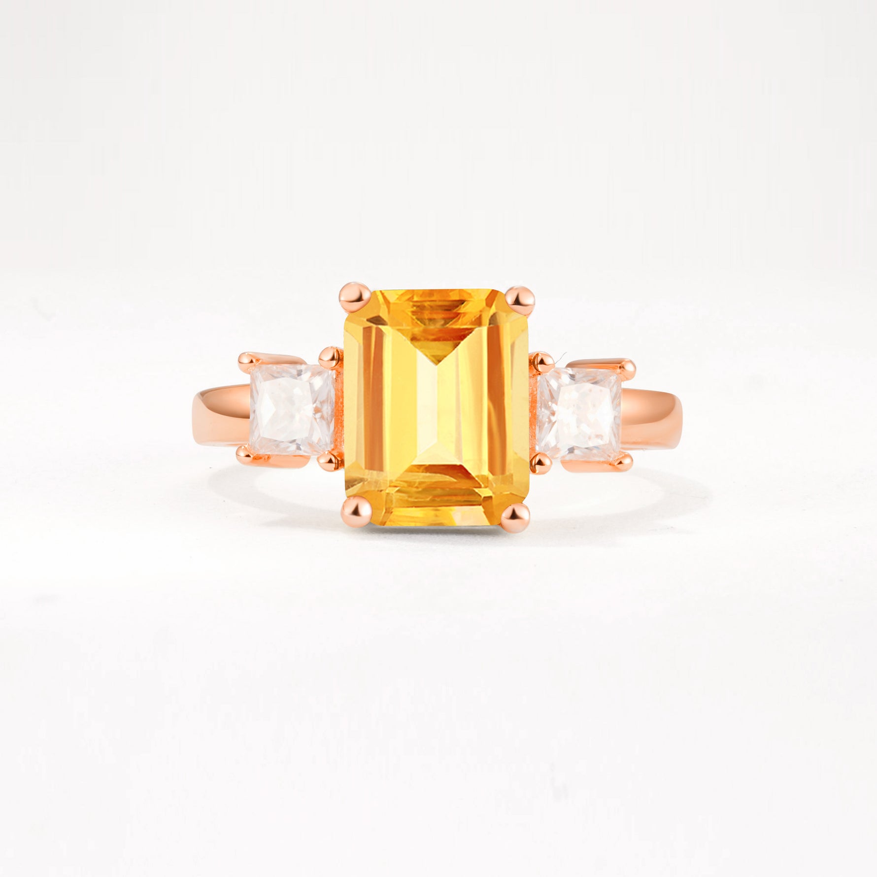SR12583 Citrine Ring - Additional view