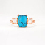 SR12583 Turquoise Ring - Additional view