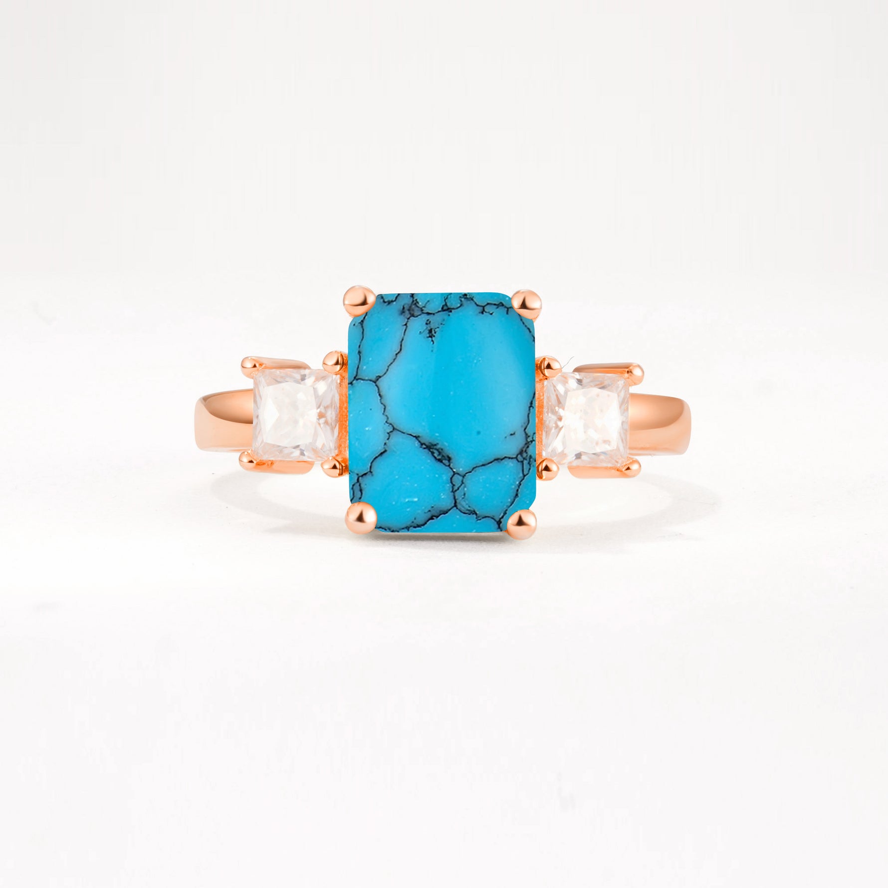 SR12583 Turquoise Ring - Additional view