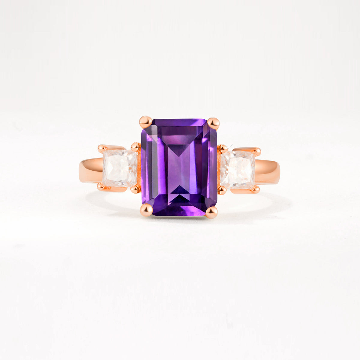 SR12583 Amethyst Ring - Additional view