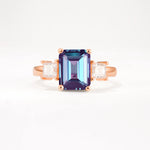SR12583 Alexandrite Ring - Additional view
