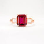 SR12583 Ruby Ring - Additional view