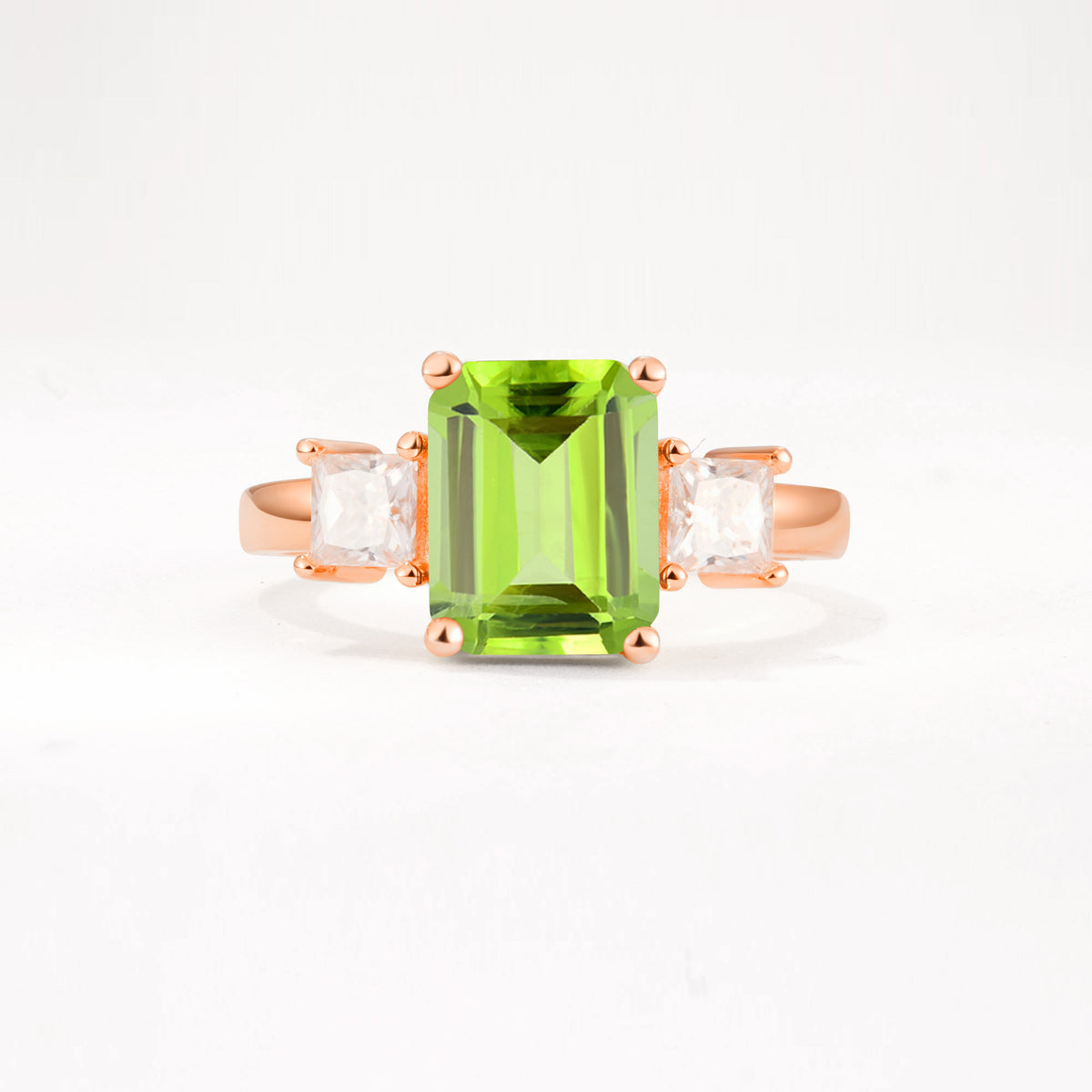 SR12583 Peridot Ring - Additional view